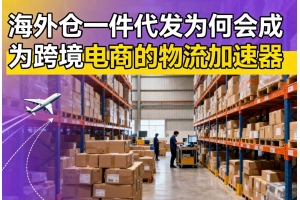 海外倉一件代發為何會成為跨境電商的物流加速器