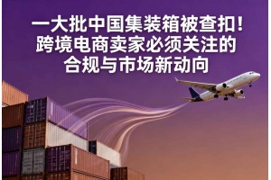 一大批中國(guó)集裝箱被查扣!跨境電商賣(mài)家必須關(guān)注的合規(guī)與市場(chǎng)新動(dòng)向