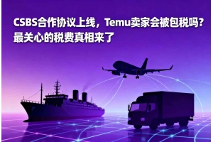 CSBS合作協議上線，Temu賣家會被包稅嗎？最關心的稅費真相來了