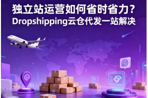 獨立站運營如何省時省力？Dropshipping云倉代發一站解決