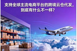 支持全球主流電商平臺的跨境云倉代發，到底有什么不一樣？