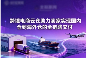 跨境電商云倉助力賣家實現國內倉到海外倉的全鏈路交付