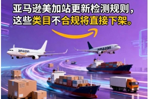亞馬遜美加站更新檢測規則，這些類目不合規將直接下架