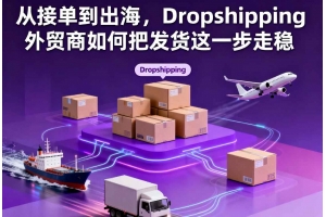 從接單到出海，Dropshipping外貿商如何把發(fā)貨這一步走穩(wěn)