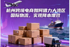 杭州跨境電商如何借力大灣區(qū)國際物流，實現(xiàn)降本增效