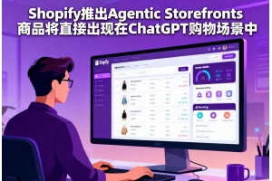 Shopify推出Agentic Storefronts 商品將直接出現在ChatGPT購物場景中