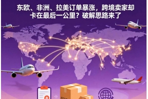 東歐、非洲、拉美訂單暴漲，跨境賣家卻卡在最后一公里？破解思路來了