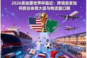 2026美加墨世界杯臨近：跨境賣家如何抓住體育大促與物流窗口期