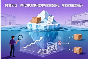 跨境云倉一件代發收費標準中哪些錢該花，哪些費用要避開